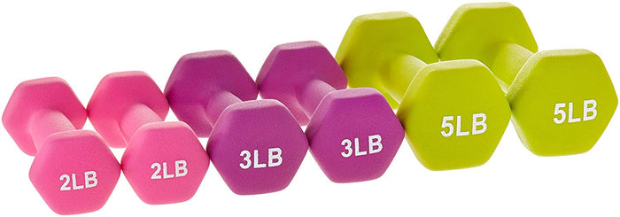 Neoprene Dumbbell Pairs